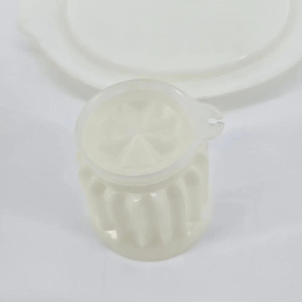 Tupperware Jel-N-Serve Vintage Mold Set White Large Small Tray